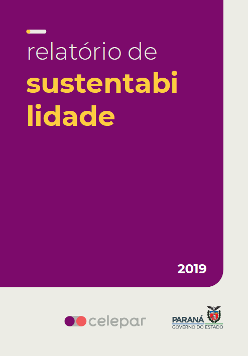 Capa do Relatório de Sustentabillidade 2019